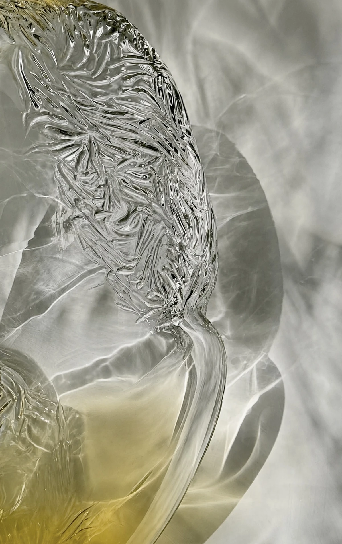 Sculpture en verre, oeuvre de mmaribenn